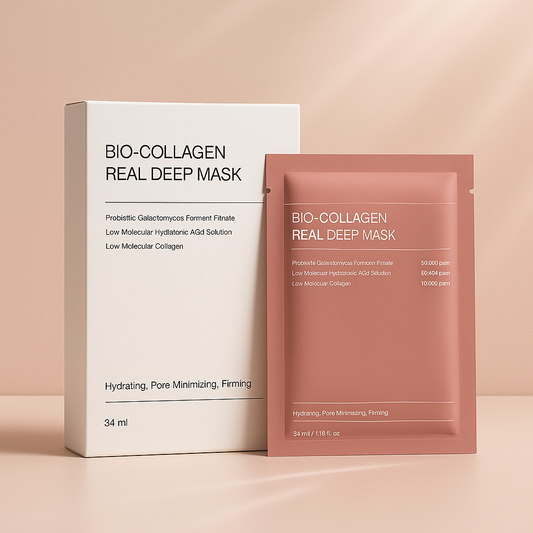 Biocollagen-Gesichtsmaske